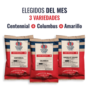 Columbus + Centennial + Amarillo | Combo 3 Variedades YCH - Bucarest. Ser único, Ser Craft