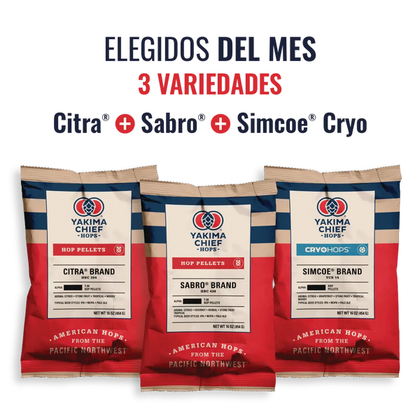 Citra + Sabro + Simcoe Cryo | Combo 3 Variedades YCH