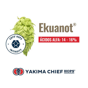 Lúpulo Cryo Ekuanot® YCH 5Kg - Bucarest. Ser único, Ser Craft