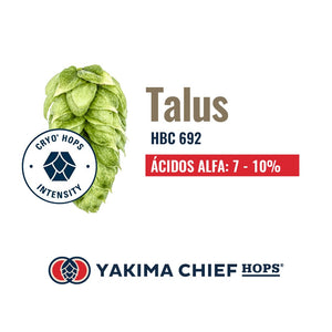 Lúpulo Cryo Talus YCH 5Kg - Bucarest. Ser único, Ser Craft