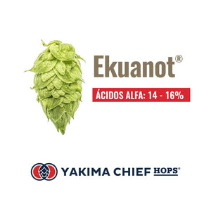 Lúpulo Ekuanot® YCH 454g - Bucarest. Ser único, Ser Craft
