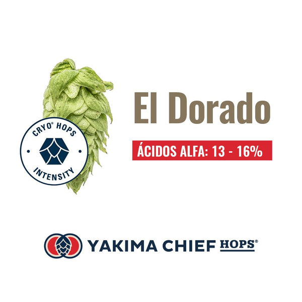 Lúpulo El Dorado CRYO YCH 5kg - Bucarest. Ser único, Ser Craft