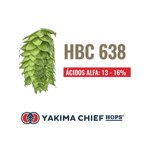 Lúpulo HBC 638 YCH 5kg - Bucarest. Ser único, Ser Craft