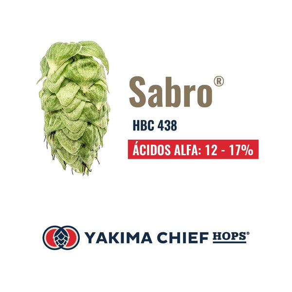 Lúpulo Sabro® YCH 5kg - Amargor y aroma - Bucarest. Ser único, Ser Craft